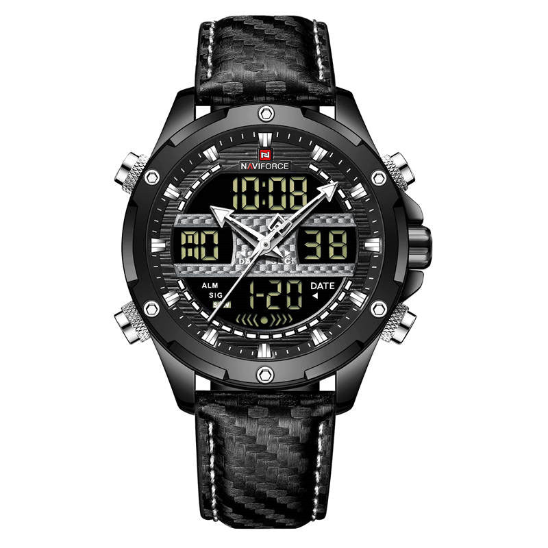 men's dual display sports watch, view 4 - MRSLM