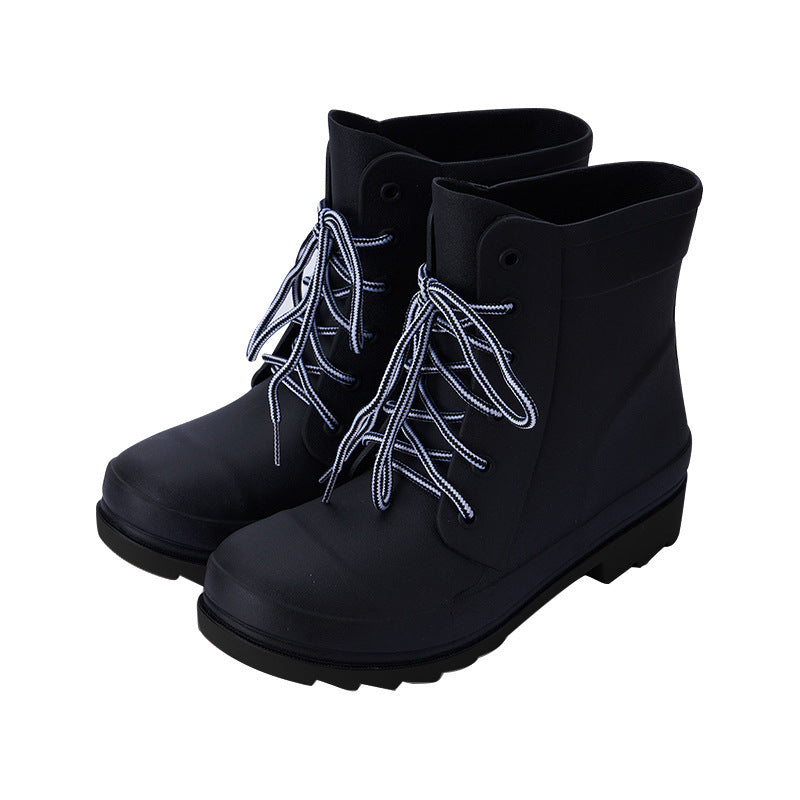 Non-slip low-tube rain shoes, view 6 - MRSLM