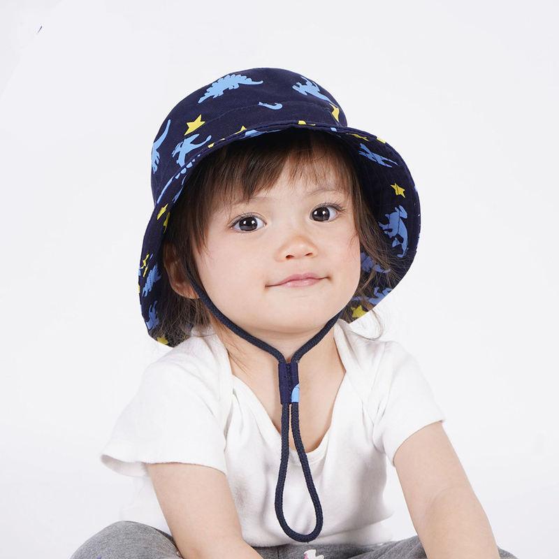 kids dinosaur bucket hat, view 4 - MRSLM
