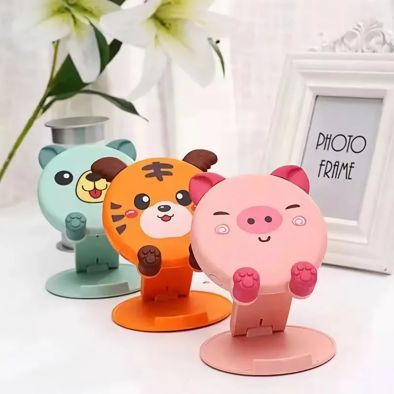 cute foldable phone and tablet stand, view 12 - MRSLM