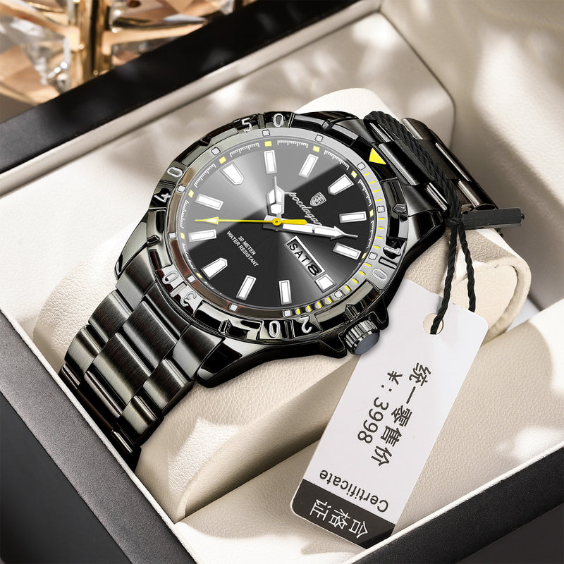 men's slim luminous watch, view 9 - MRSLM