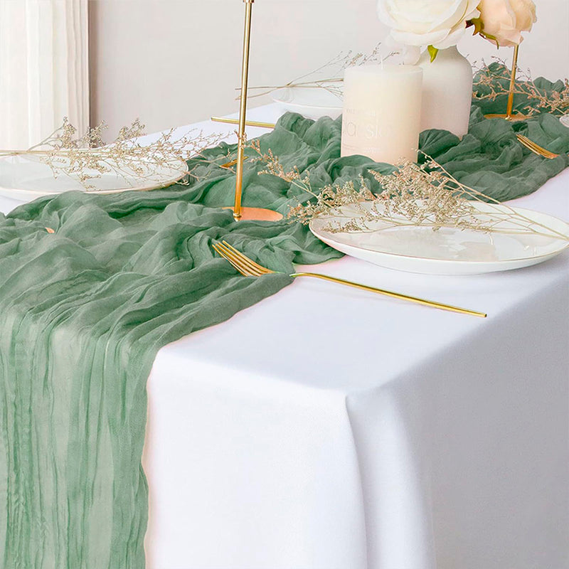 boho cheesecloth table runner - MRSLM