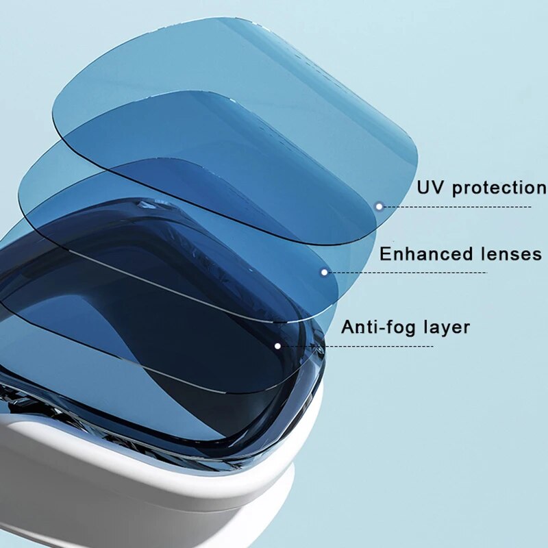 adult anti-fog swim goggles, view 10 - MRSLM
