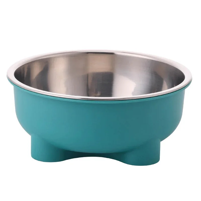 anti-slip stainless steel dog bowl, view 4 - MRSLM