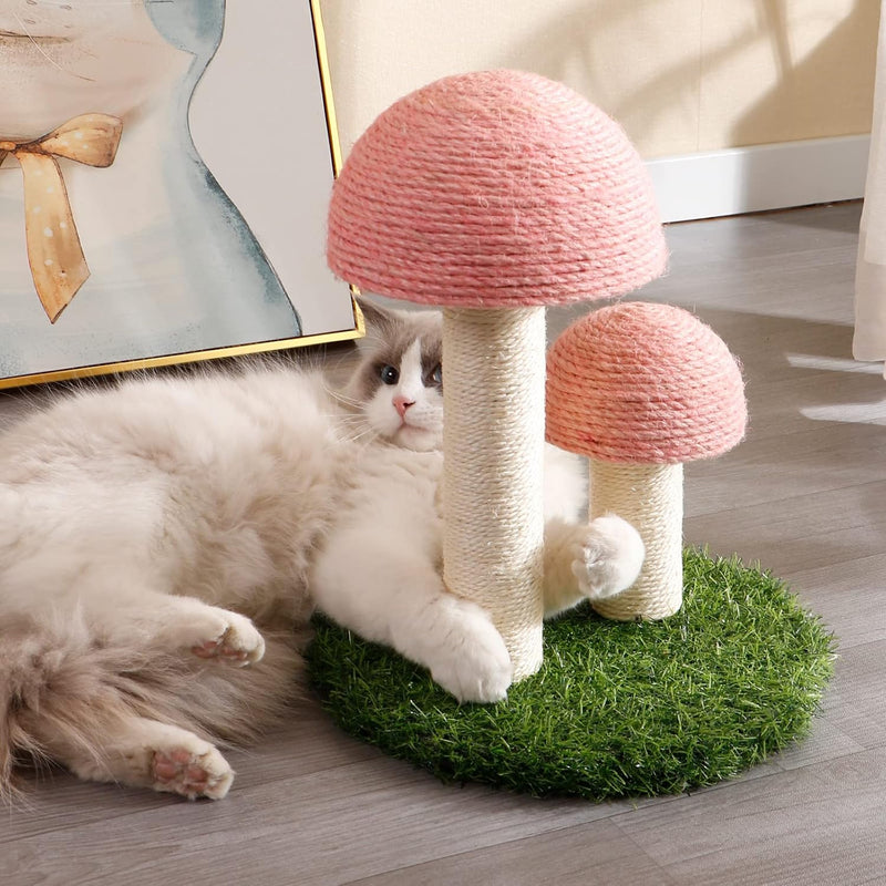 mushroom cat climbing frame, view 9 - MRSLM