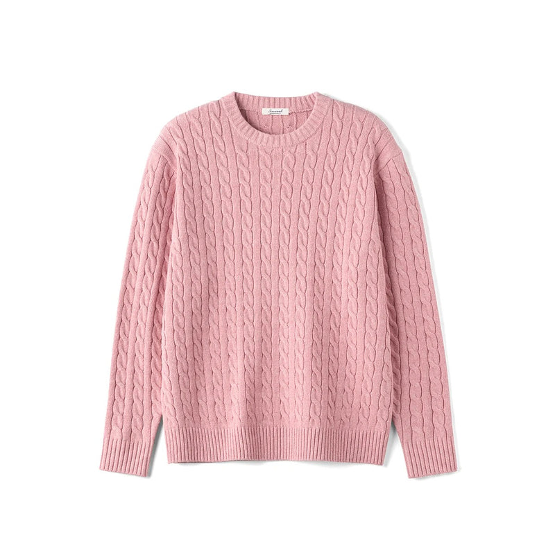 men's oversized cable knit sweater, view 10 - MRSLM