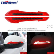 Reflective car bumper and door safety strips, view 4 - MRSLM