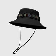vibrant bucket hat with ethnic belt, view 5 - MRSLM