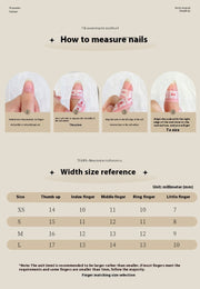 french retro gradient nail stickers, view 7 - MRSLM