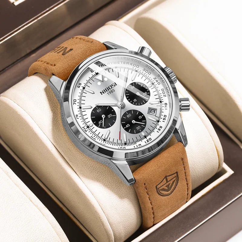 men's sports chronograph watch, view 5 - MRSLM
