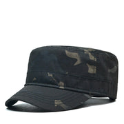 flat-top camouflage hat, view 4 - MRSLM