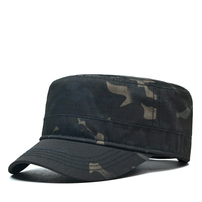 flat-top camouflage hat, view 4 - MRSLM