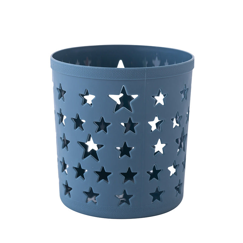Hollow star pen holder desk organizer, view 4 - MRSLM