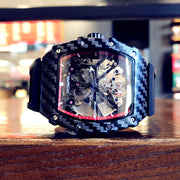 skeleton automatic tourbillon watch, view 2 - MRSLM