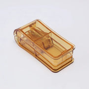 Compact pill splitter and storage organizer, view 2 - MRSLM