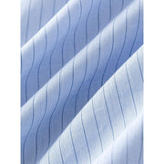 stripe puff sleeve blouse, view 7 - MRSLM