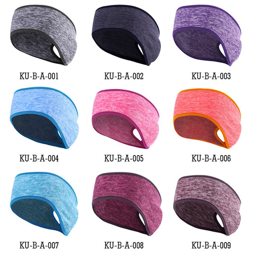Ponytail ear warmer headband for running - MRSLM