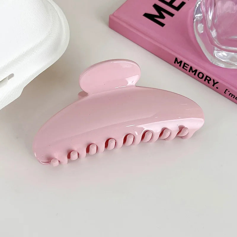 semicircle acrylic hair claw, view 3 - MRSLM