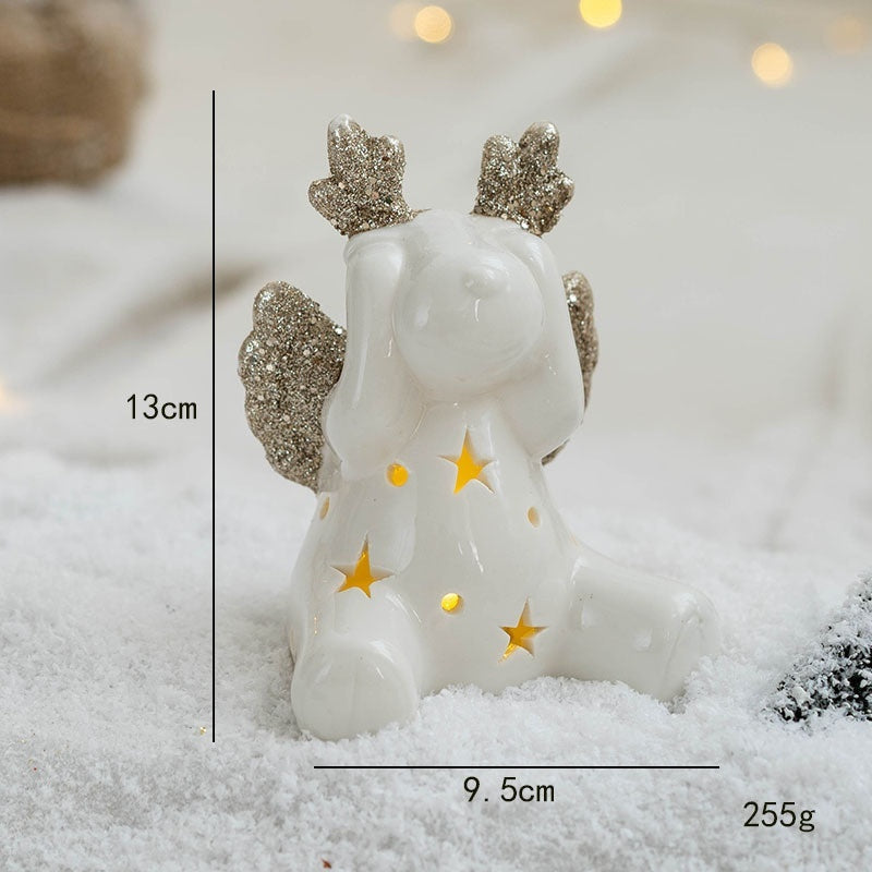 Christmas light-up window and tabletop decoration, view 11 - MRSLM