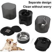 Smart WiFi automatic cat feeder and water dispenser, view 9 - MRSLM