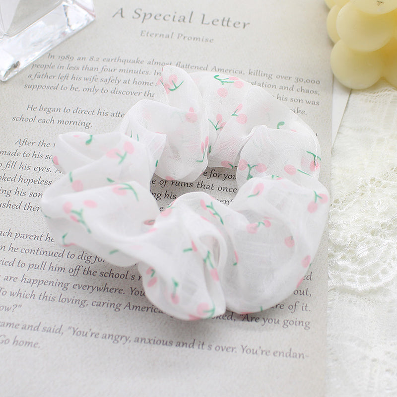 embroidery daisy elastic hair bands, view 6 - MRSLM