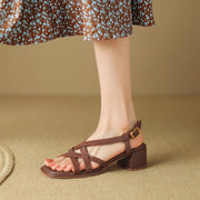 chic gladiator high heel sandals, view 7 - MRSLM