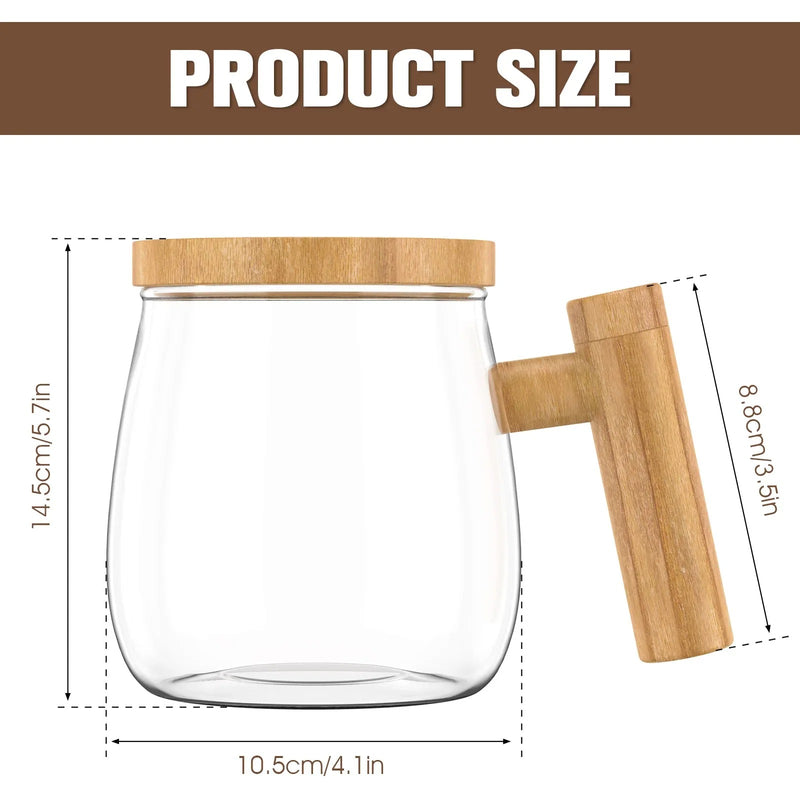 electric self stirring coffee mug, view 7 - MRSLM