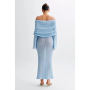 strapless hollow out maxi dress, view 26 - MRSLM