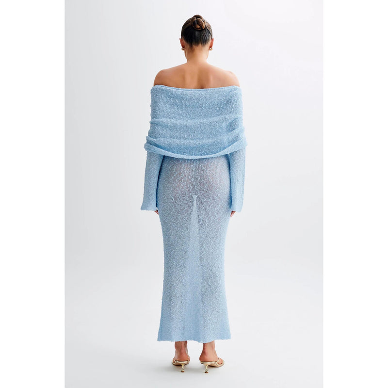 strapless hollow out maxi dress, view 26 - MRSLM