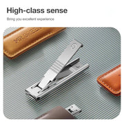 ultra thin stainless steel nail clippers, view 5 - MRSLM