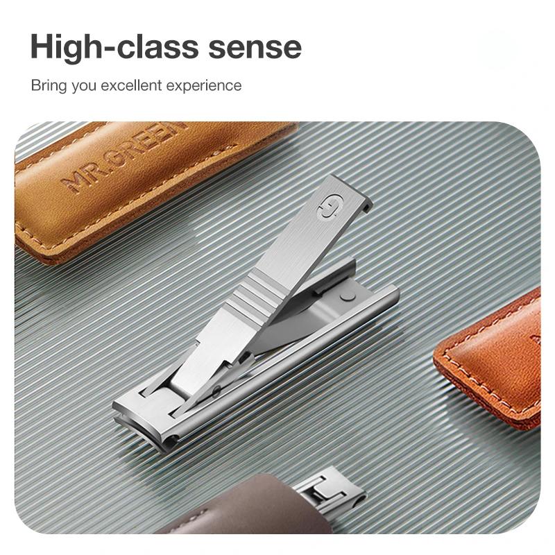 ultra thin stainless steel nail clippers, view 5 - MRSLM