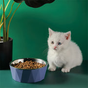 Raised cat food bowl, view 5 - MRSLM