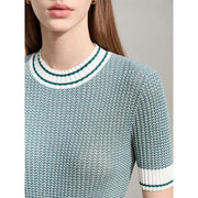 jacquard knit top, view 5 - MRSLM