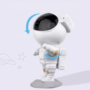 Astronaut galaxy star projector, view 4 - MRSLM