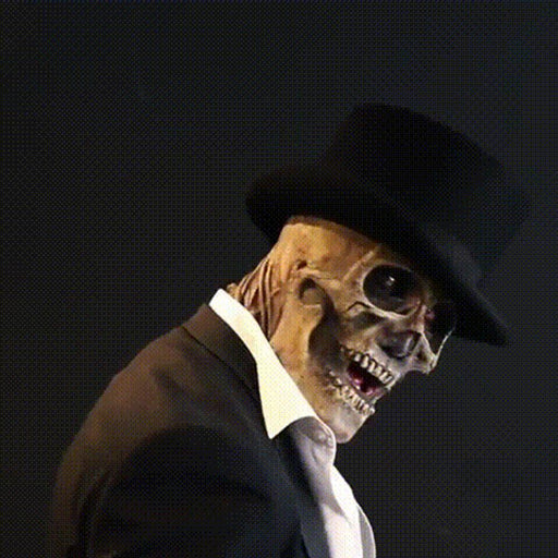 skeleton latex mask - MRSLM
