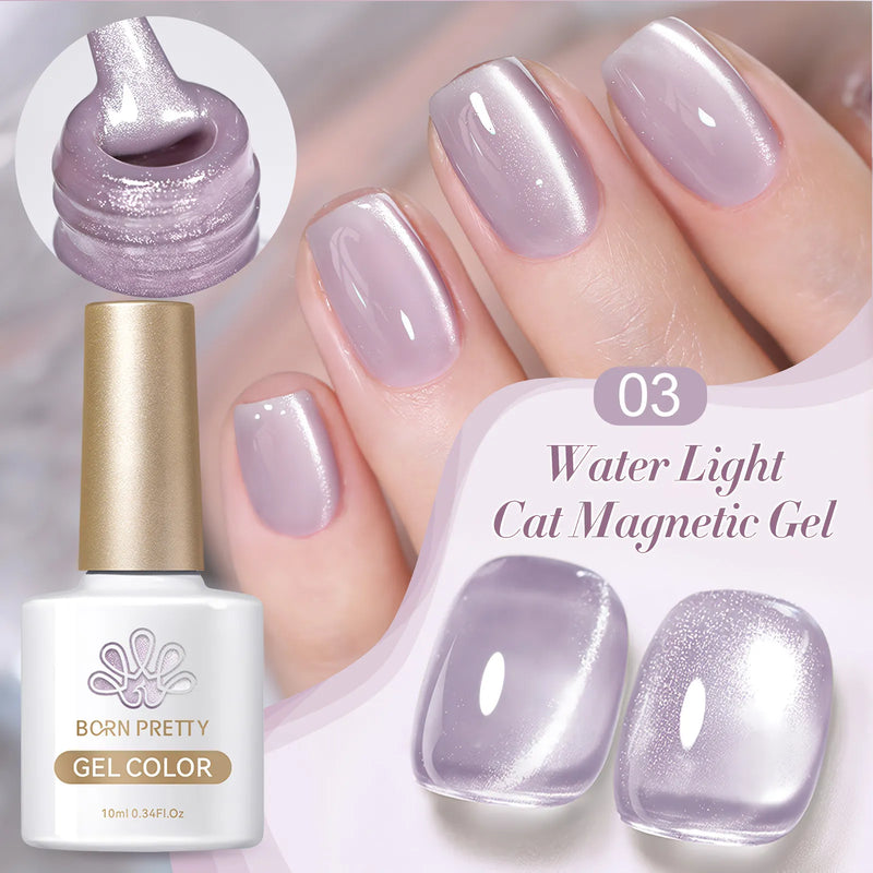 sparkling glass bead cat magnetic gel nail polish, view 8 - MRSLM