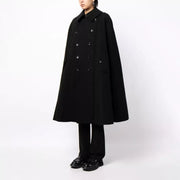 elegant cape style shawl overcoat, view 3 - MRSLM