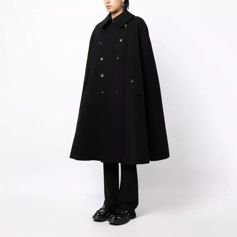 elegant cape style shawl overcoat, view 3 - MRSLM
