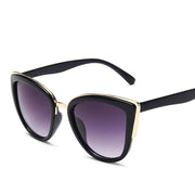 retro cat eye sunglasses, view 3 - MRSLM