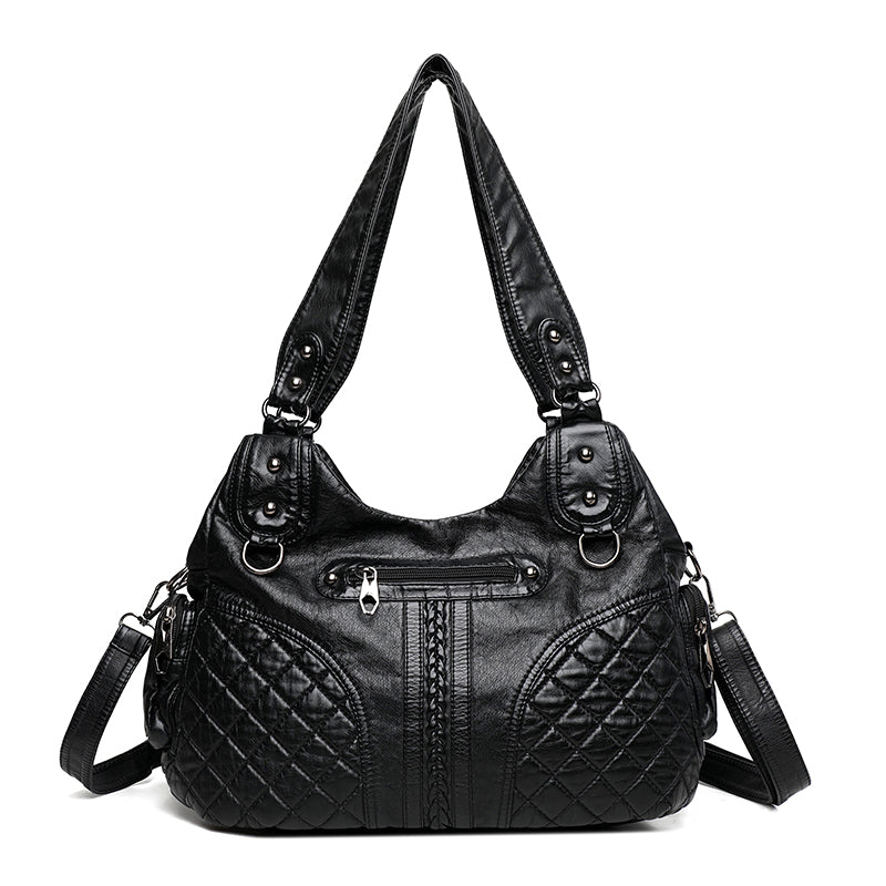 PU leather crossbody bag for women, view 2 - MRSLM