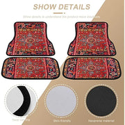 persian rug-style car floor mats, view 9 - MRSLM