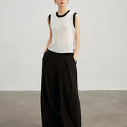 merino wool o-neck pullover vest - MRSLM