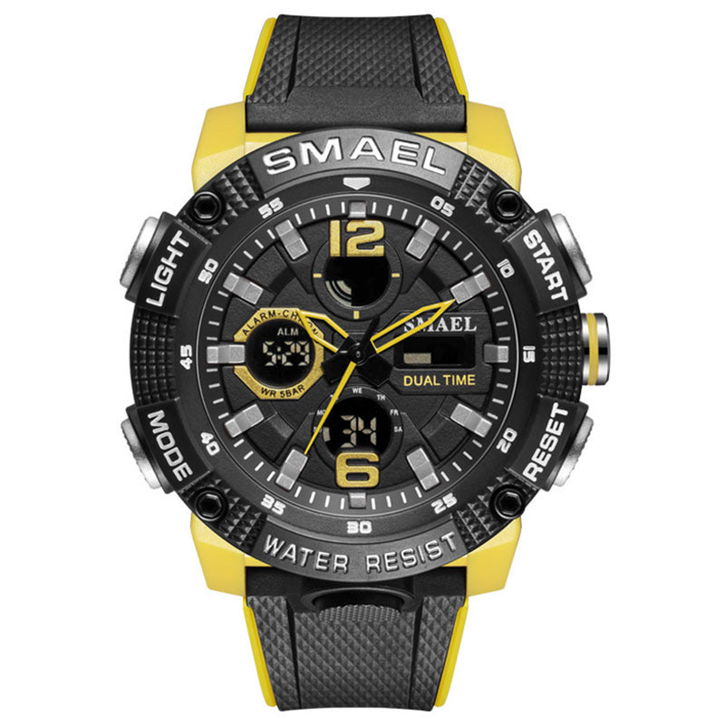 men's luminous sports watch, view 5 - MRSLM