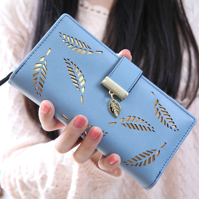women's long zipper wallet, view 4 - MRSLM