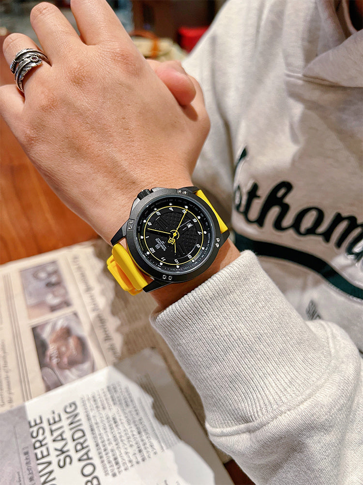 colorful sports silicone watch, view 10 - MRSLM