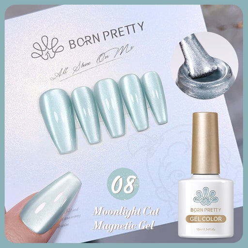 moonlight cat magnetic gel nail polish, view 9 - MRSLM