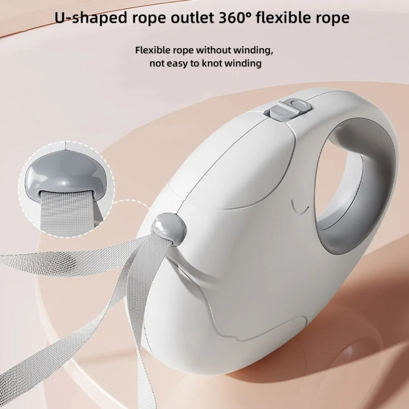 retractable dog and cat leash, view 8 - MRSLM