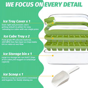 silicone ice cube tray, view 13 - MRSLM