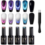 dream cat magnetic gel nail polish set, view 2 - MRSLM