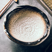 irregular ceramic bowl large deep bowl, view 4 - MRSLM